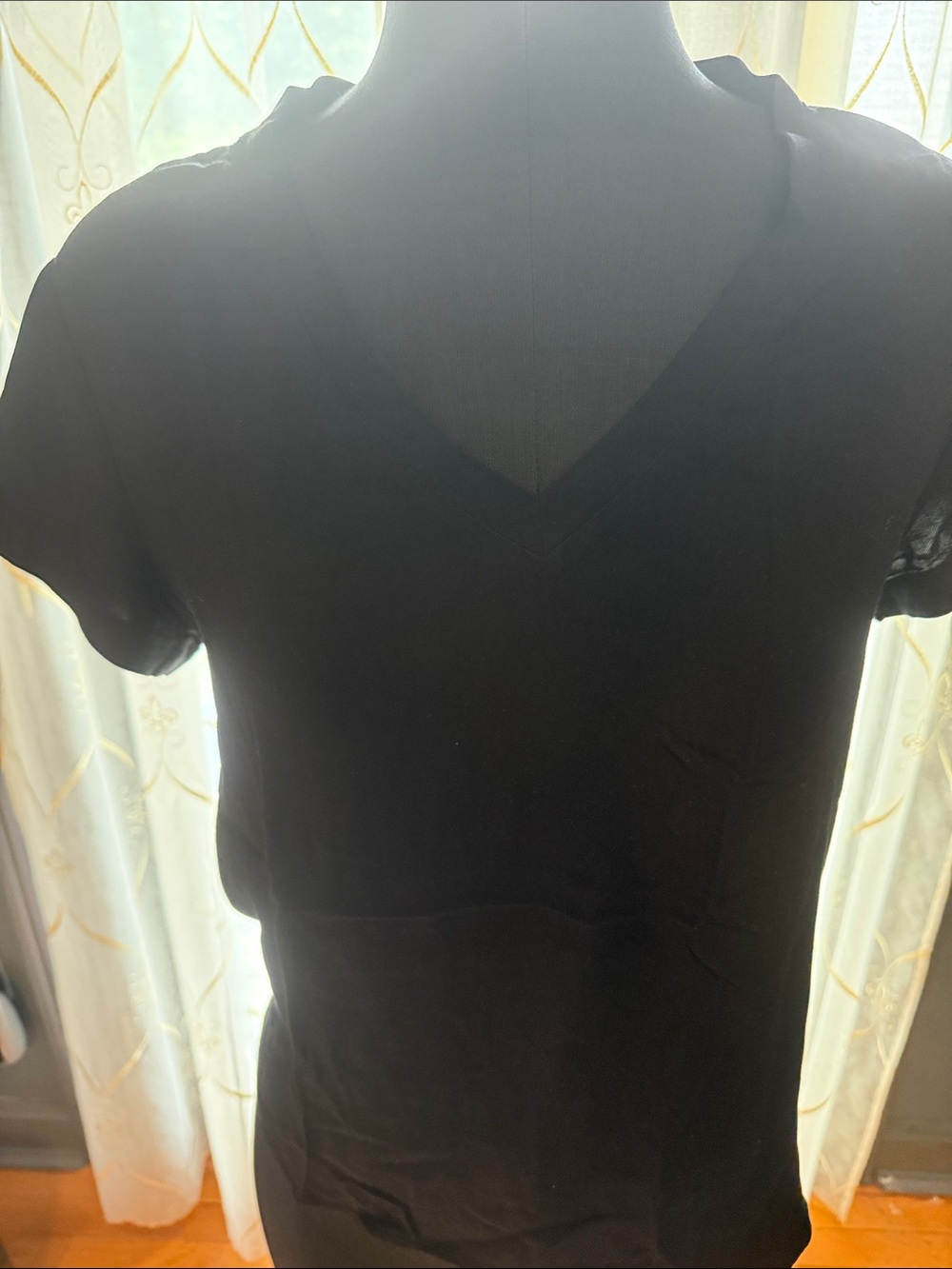 cloth & stone Black V-Neck Tee
